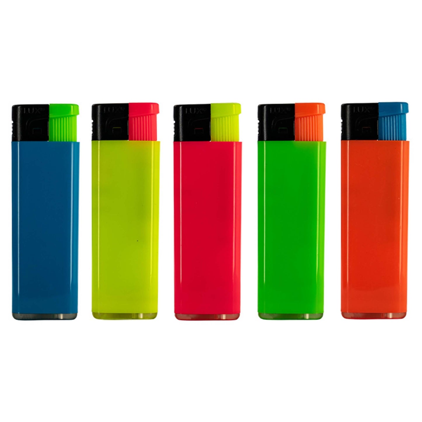 Lux Accendini Turbo Color Ricaricabili Antivento (50PZ) 7487