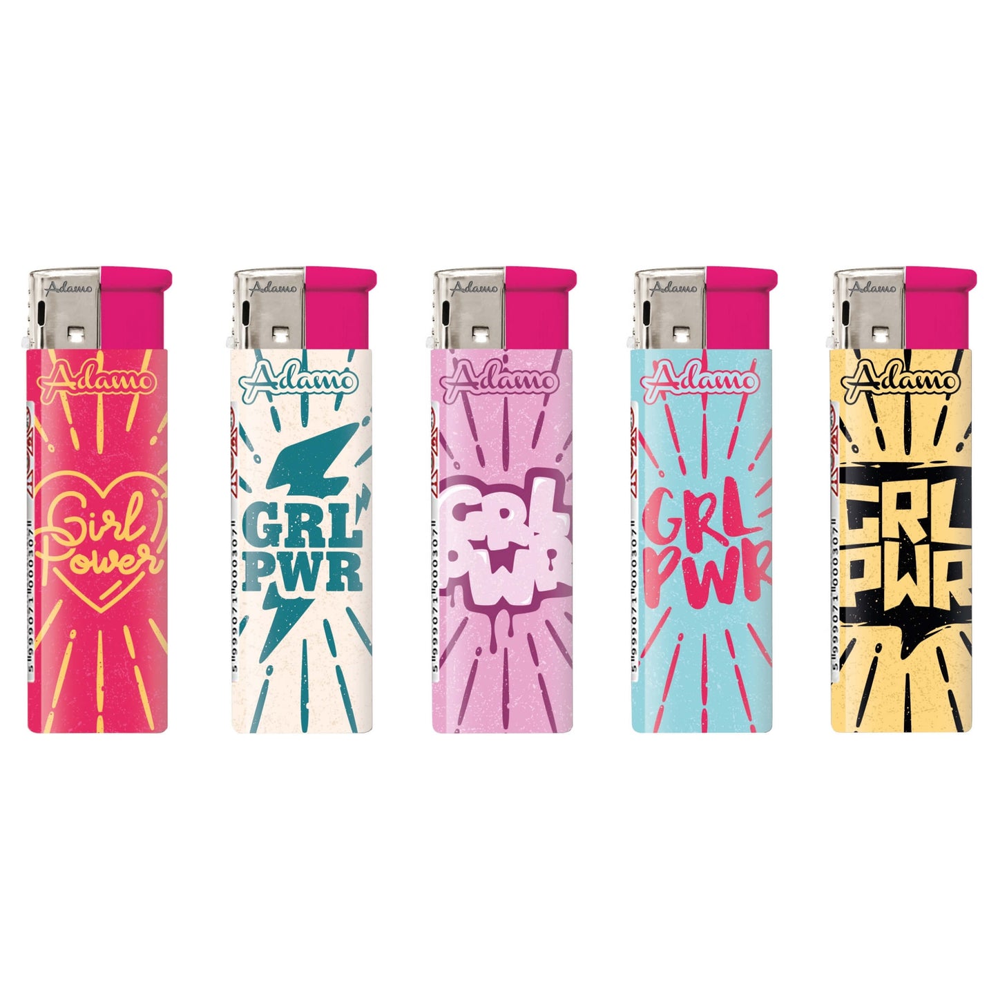 ACCENDINI PIEZO ELETTRONICO ADAMO GIRL POWER (50PZ) 1881213