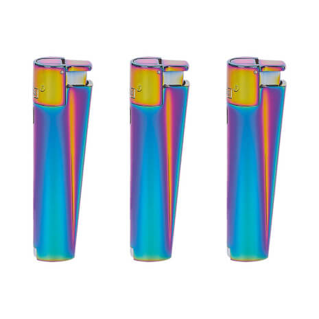 ACCENDINO CLIPPER LARGE METAL ICY JET RF
