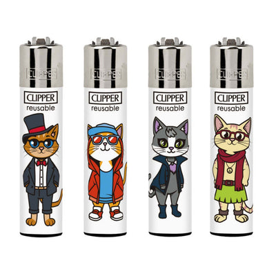 ACCENDINI CLIPPER LARGE FELINE FASHION + LB (48PZ)