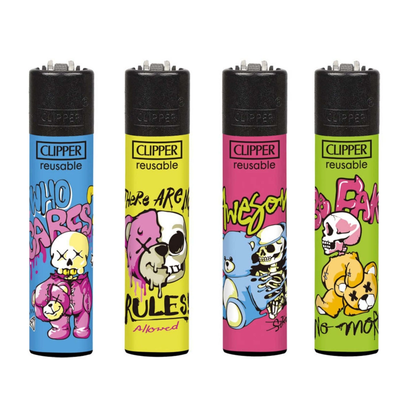 ACCENDINI CLIPPER LARGE BEAR SKULLS (48PZ)