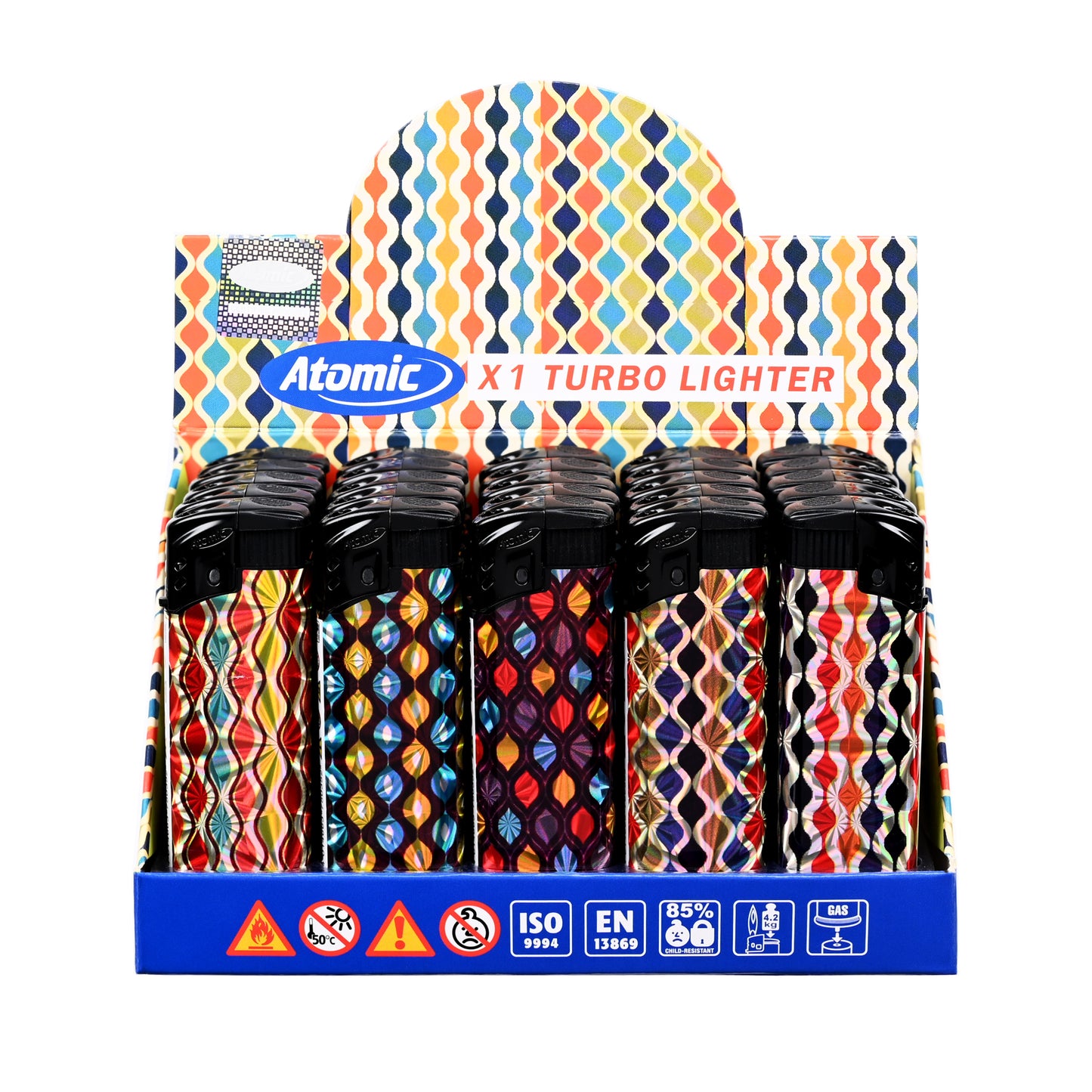 ACCENDINI ATOMIC TURBO Pattern Color Mix C.R. (25PZ) 3730115
