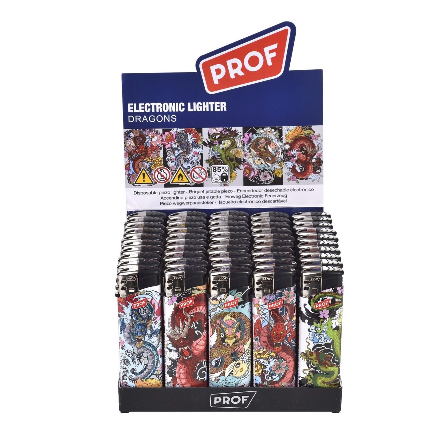 ACCENDINI PROF PIEZO CHINESE DRAGONS C.R. (50PZ) 40804720