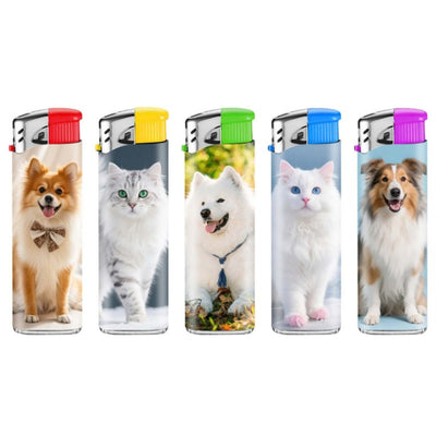 Lux Accendini Piezo Ricaricabili Cani e Gatti (50PZ) 8093