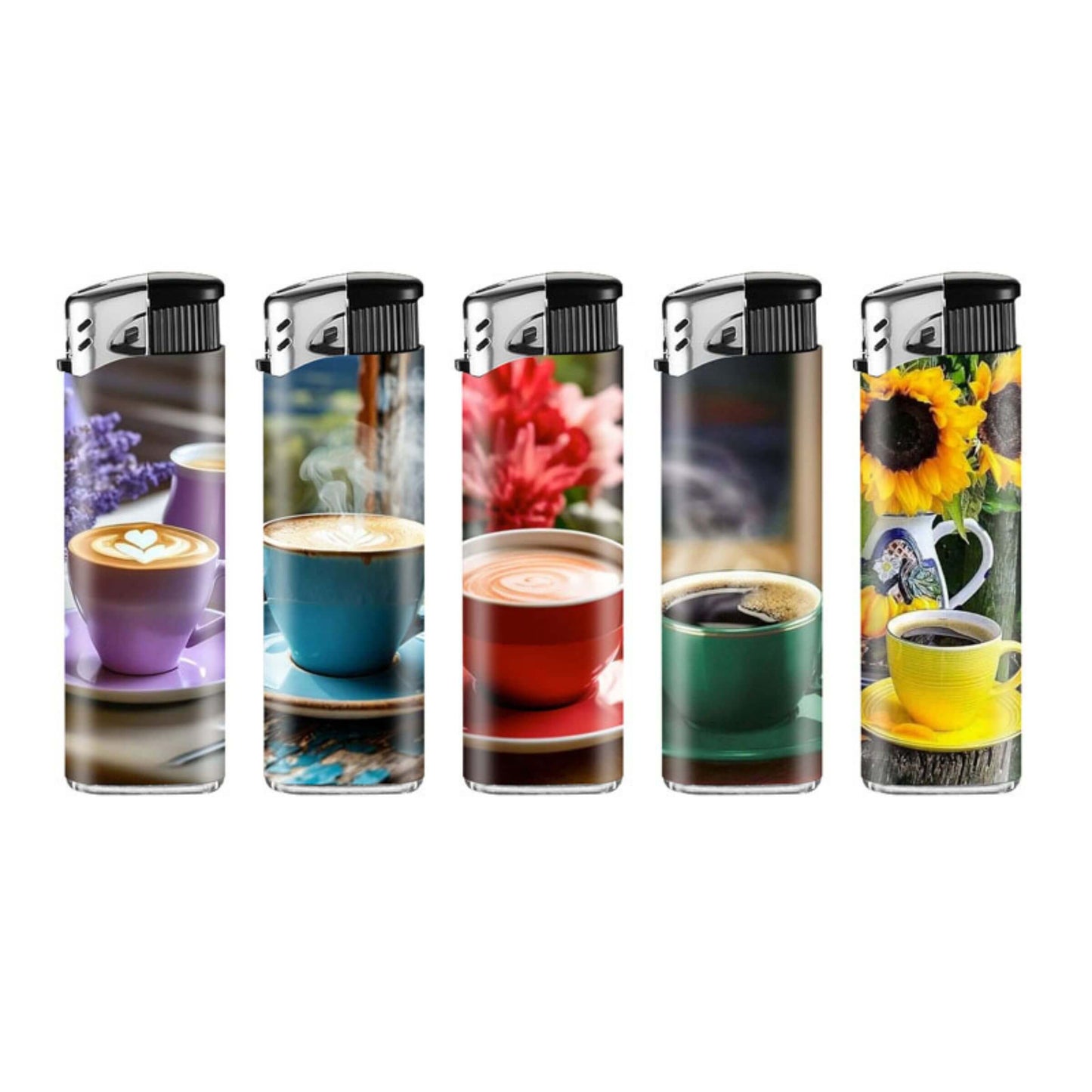 Lux Accendini Piezo Ricaricabili Cafe (50PZ) 8060