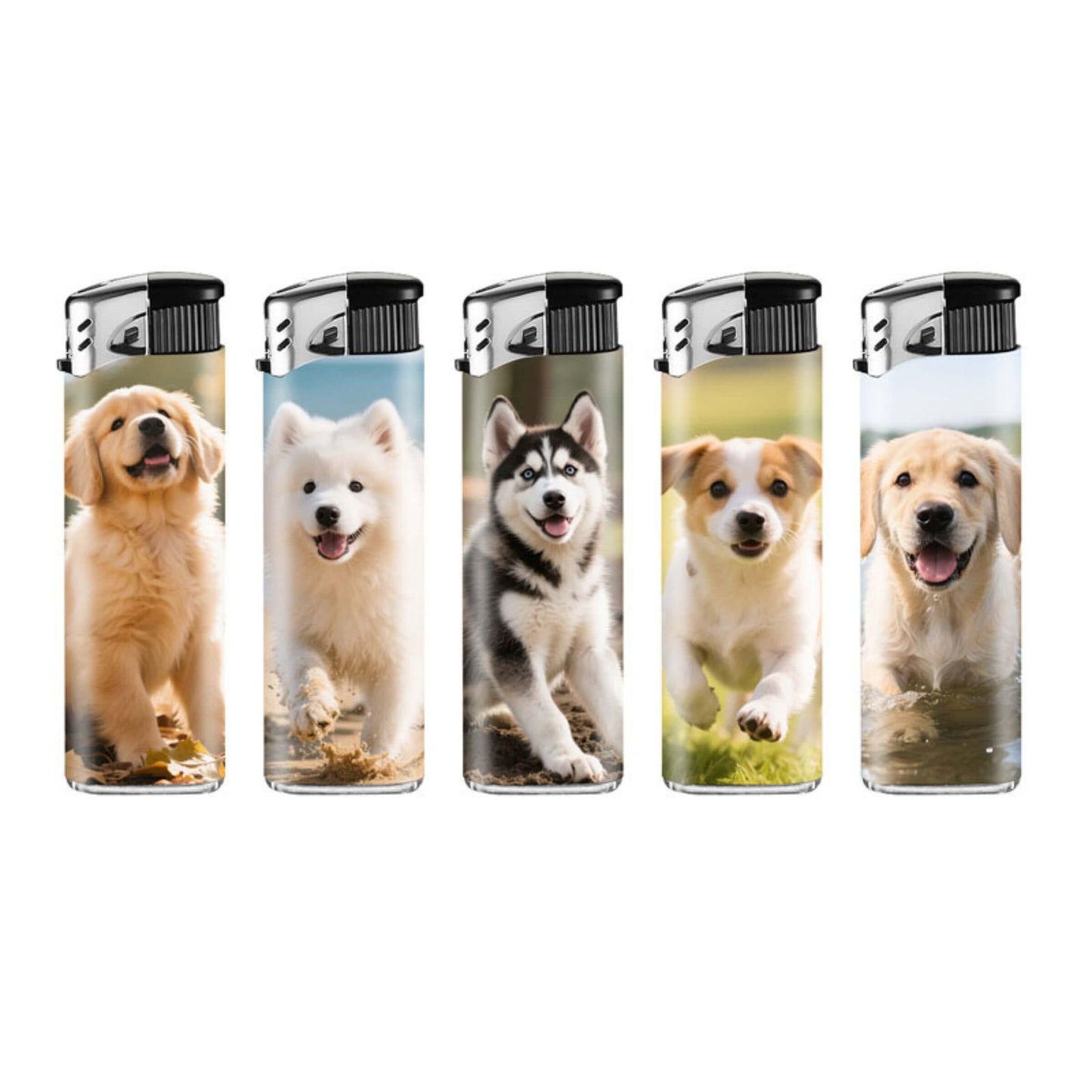 Lux Accendini Piezo Ricaricabili Dogs (50PZ) 8064