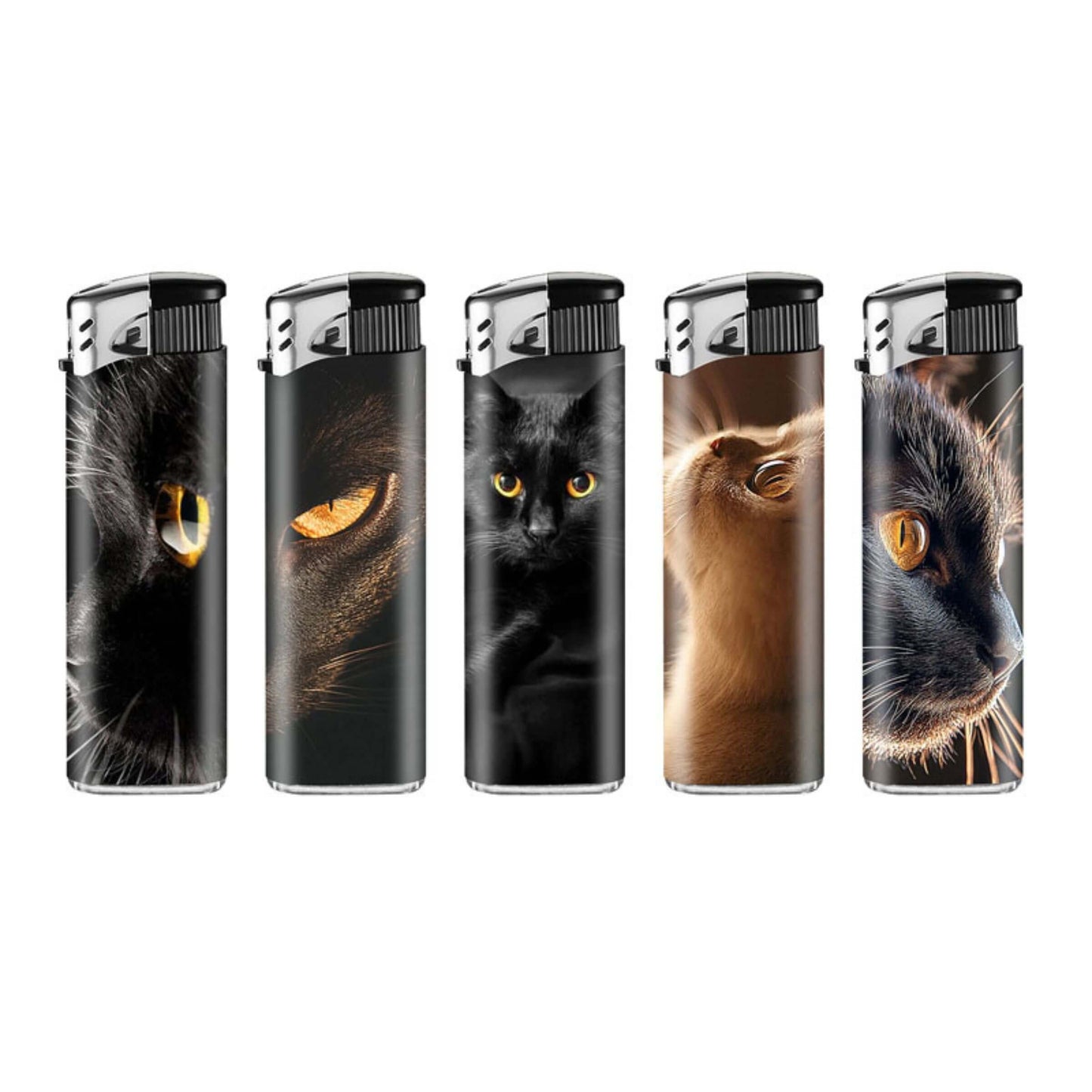 Lux Accendini Piezo Ricaricabili Cats (50PZ) 8066