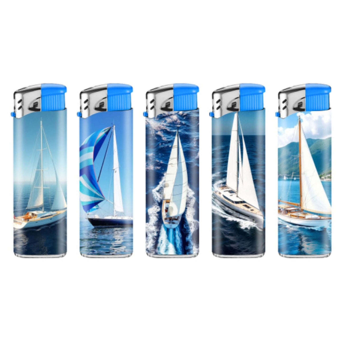 Lux Accendini Piezo Ricaricabili Sea Sailing (50PZ) 8074