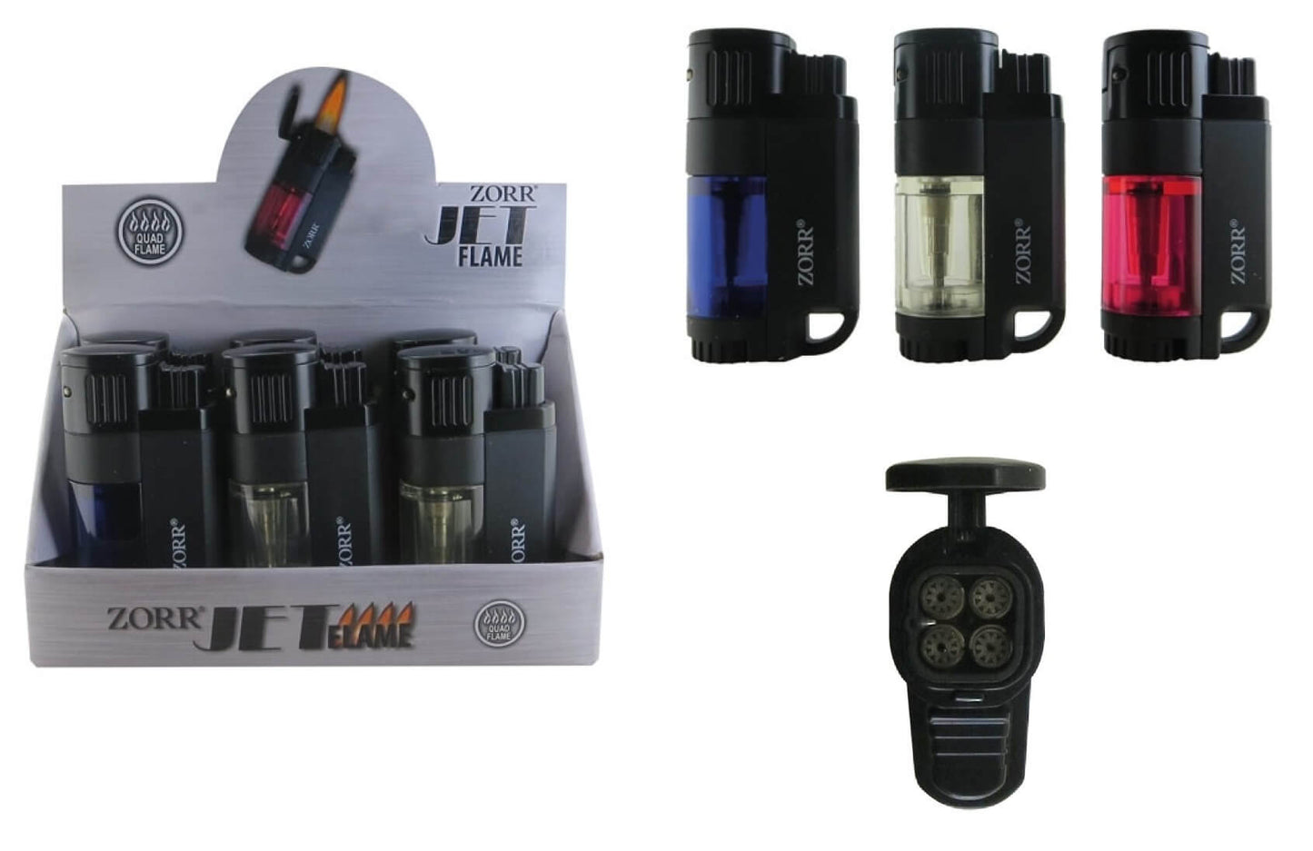 ACCENDINI ZORR TURBO QUATTRO JET FLAME C.R. (6PZ) 71148