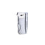 6 Accendini Jet Flame per Pipa Budapest con Utensili Integrati Silver Match