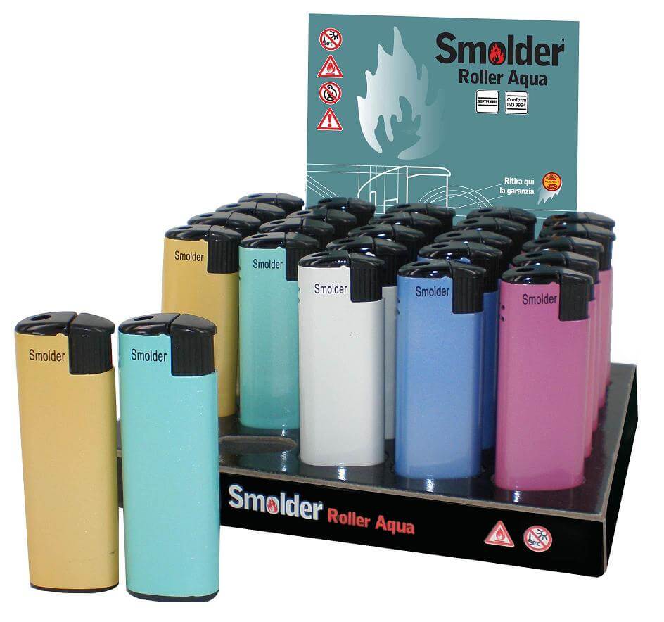 ACCENDINI SMOLDER ROLLER AQUA C.R. (25PZ)