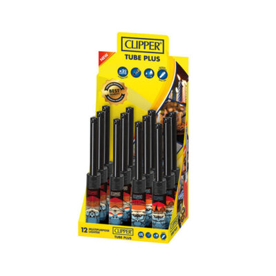 ACCENDIGAS CLIPPER TUBE FUNNY MONKEY (12PZ)