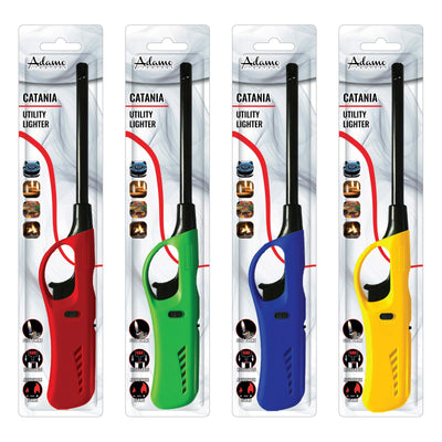 ACCENDIGAS PIEZO RICARICABILE ADAMO CATANIA IN BLISTER - 343000