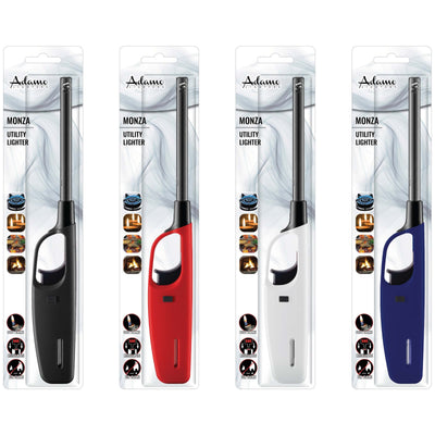 Accendigas Adamo Monza Blister 342500 in confezione blister per esposizione