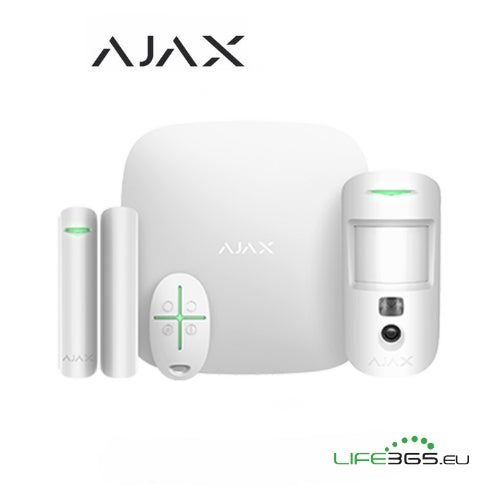 Ajax Kit di base con videocamera (StarterKit Cam) bianco