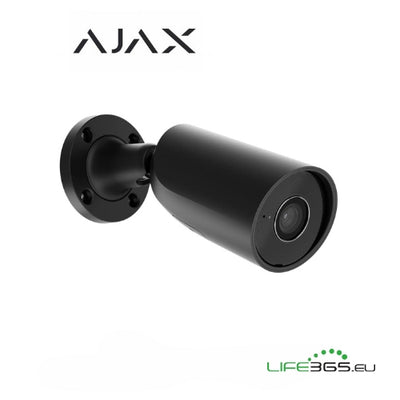 Ajax Telecamera Bullet IP PoE (BulletCam) (8 Mp/2.8 mm) nero