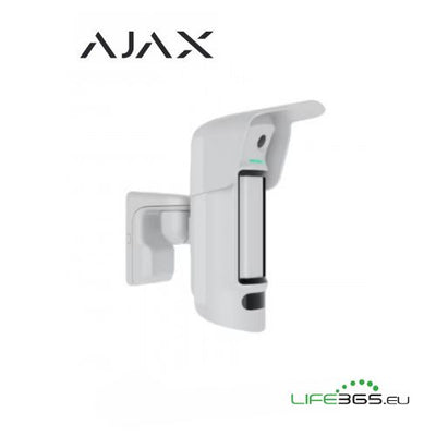 Ajax CurtainCam Outdoor HighMount PhOD - Rilevatore a tenda da esterno con fotoverifica alto-montaggio bianco
