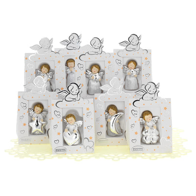 Bagutta Angioletti Argentati Assortiti in Confezione Regalo 16 pezzi