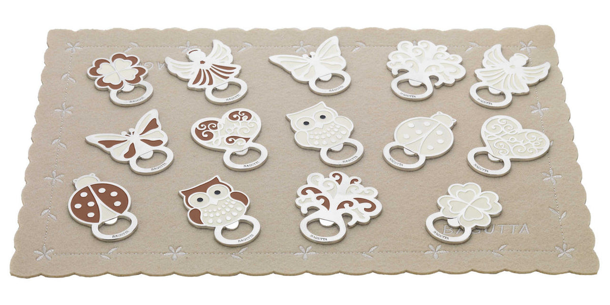 Bagutta Apribottiglie Decorativi Espositore Assortito 14 pezzi