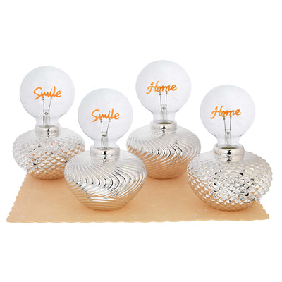 Bagutta Lampade LED Sfera Home e Smile 12x18 cm 4 pezzi con Espositore