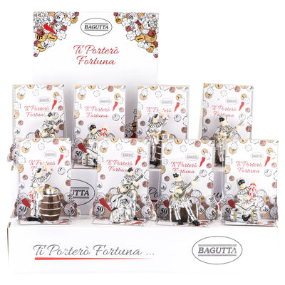 Bagutta Talismani Portafortuna Pulcinella Assortiti 12 pezzi