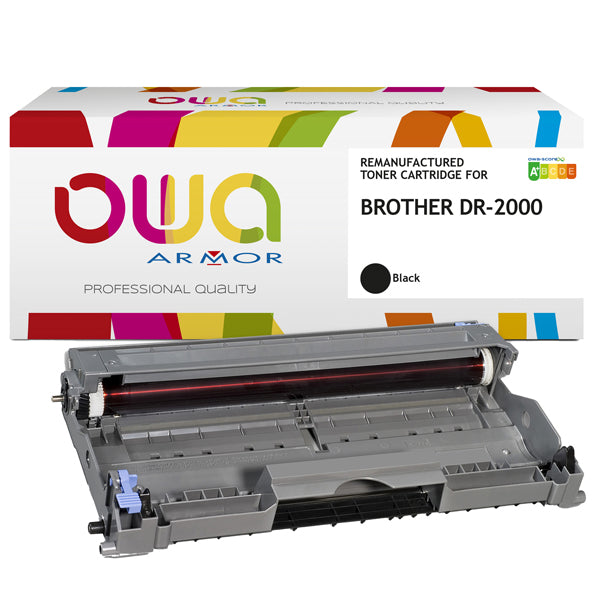 Armor - Drum Compatibile per Brother DR-2000  - Nero - 12.000 pag
