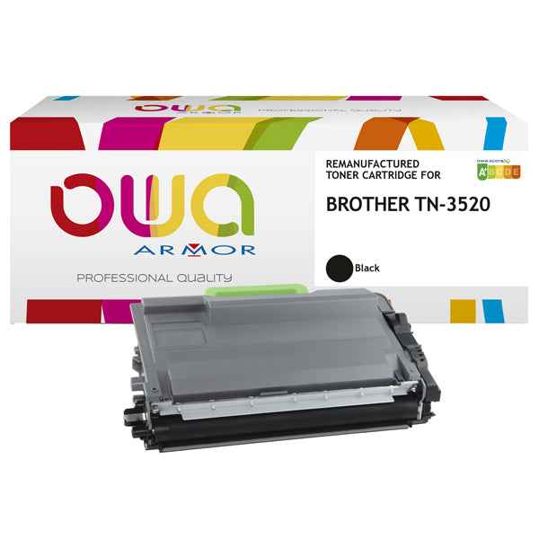 Armor - Toner Compatibile per Brother TN3520 - Nero - 20.000 pag