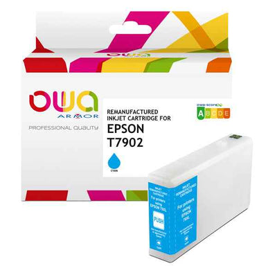 Armor - Cartuccia ink Compatibile  per Epson T7902 XL - Ciano - K20626OW - 19,5ml