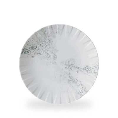 Churchill Alchemy Abstract Smoke Grey Piatto Piano Fine China 27,2 cm 6 Pezzi
