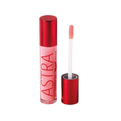 Gloss volumizzante Astra My Gloss Spicy Plumper 4ml con nuance rosata, texture delicata per labbra più piene