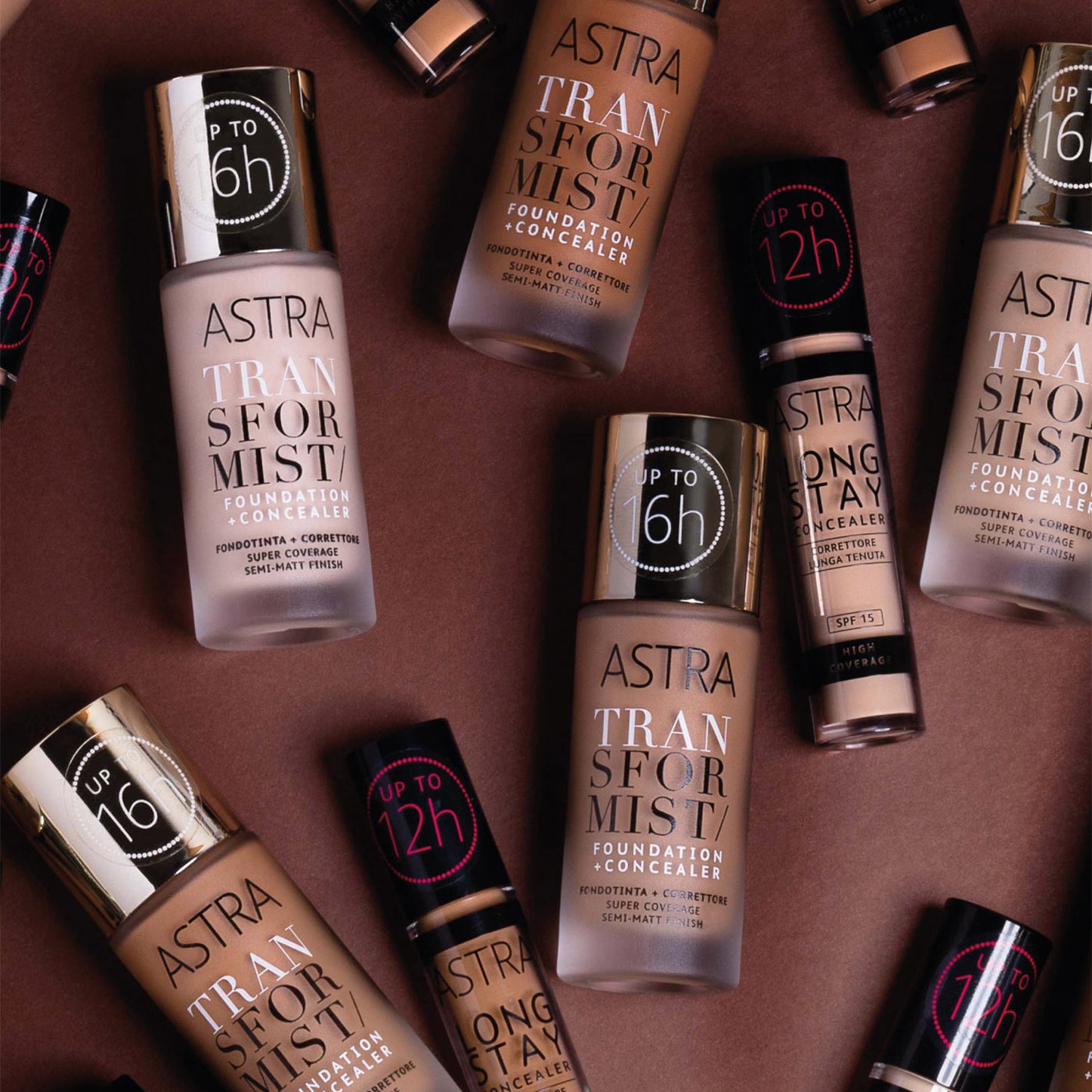 Astra Transformist Foundation+Concealer Swan 18 ml - 0000690001C