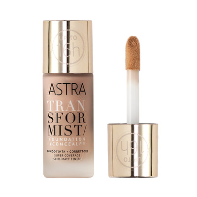 Astra Transformist Foundation+Concealer Alabaster 18 ml - 0000690001N
