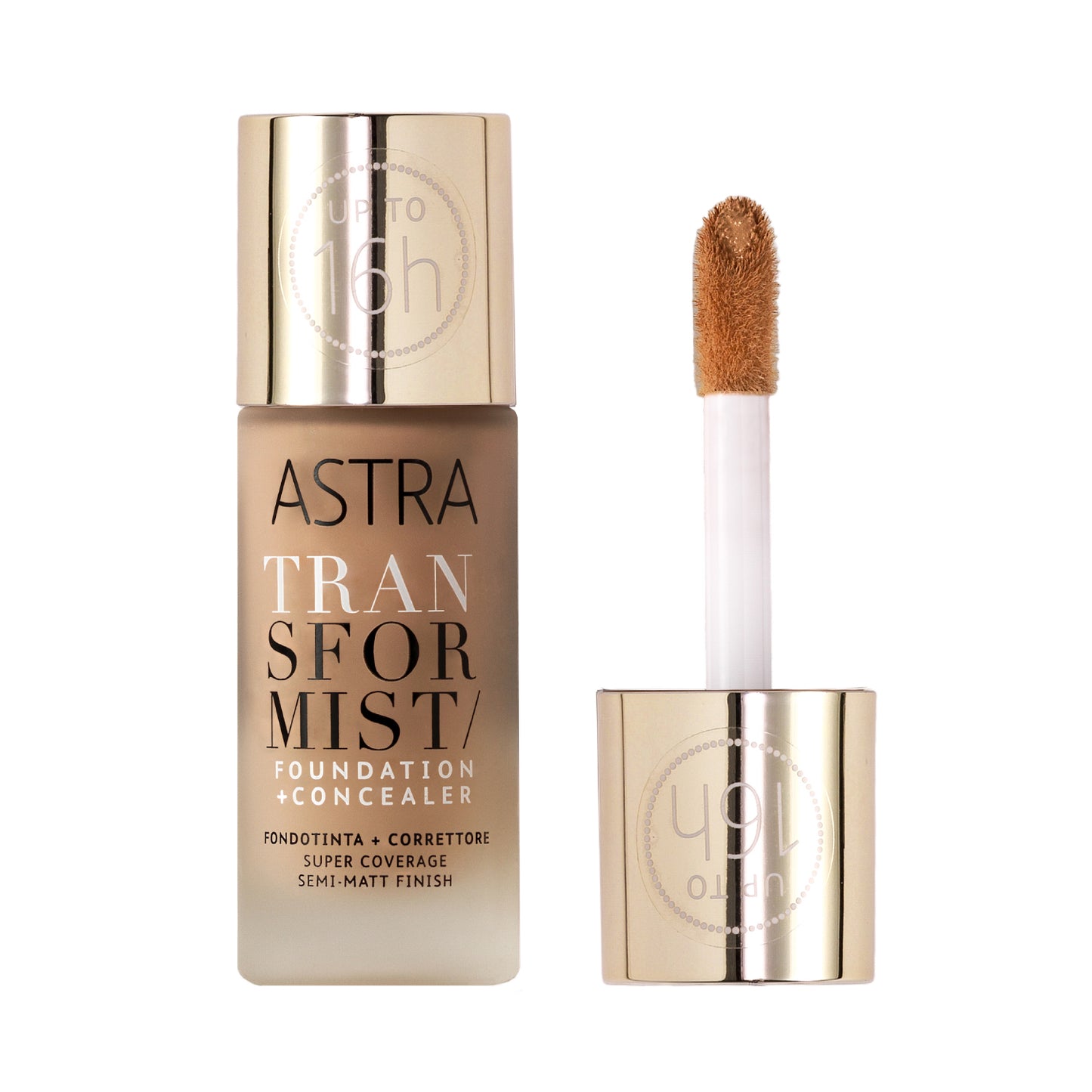 Astra Transformist Foundation+Concealer Warm Beige 18 ml - 0000690003N