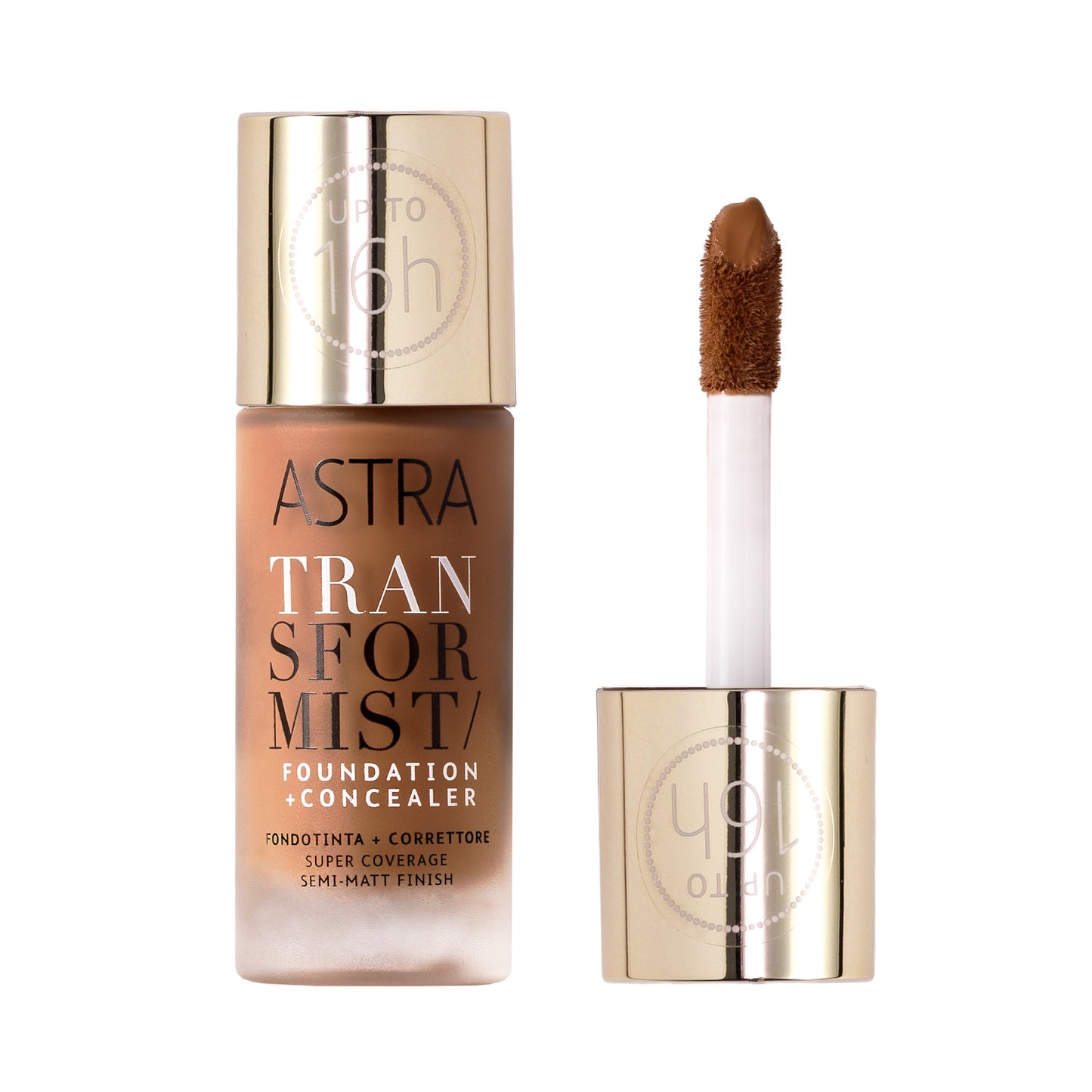 Astra Transformist Foundation+Concealer Wood 18 ml - 0000690008W