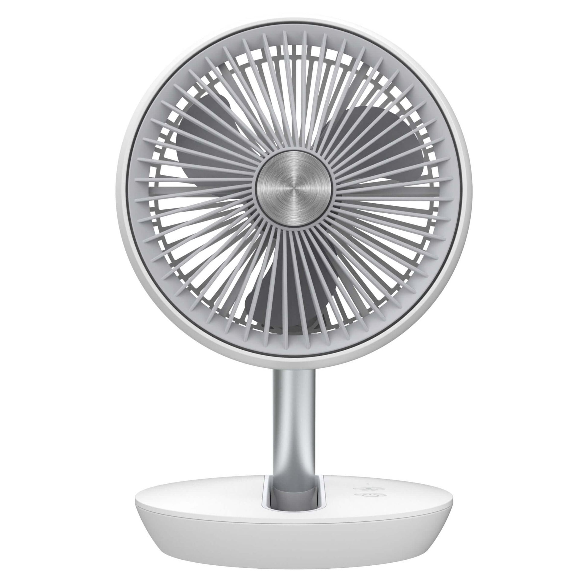 ventilatore da tavolo ricaricabile CFG Air Studio vista frontale