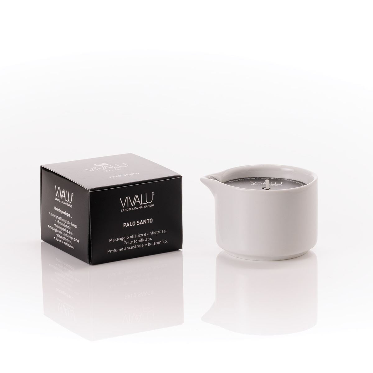 Vivalu Tribe E Candela da Massaggio Palo Santo 100 ml