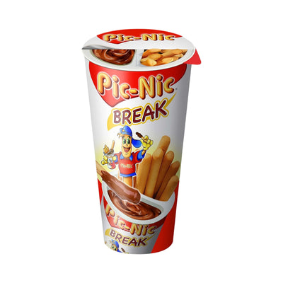 Pic-Nic Break Barattolo Grissini con Crema alla Nocciola e Cacao 50 g (24PZ)