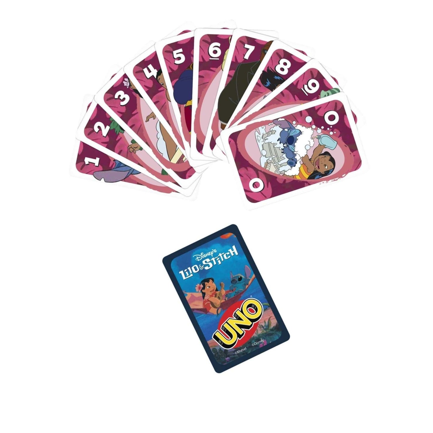 Mattel UNO Lilo e Stitch Gioco di Carte JCC10