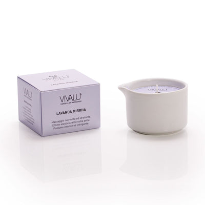 Vivalu Tribe E Candela da Massaggio Lavanda e Mirra 100 ml