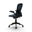 Powerlan Arizona Sedia da Ufficio Ergonomica in Rete con Braccioli Ribaltabili