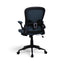 Powerlan Arizona Sedia da Ufficio Ergonomica in Rete con Braccioli Ribaltabili
