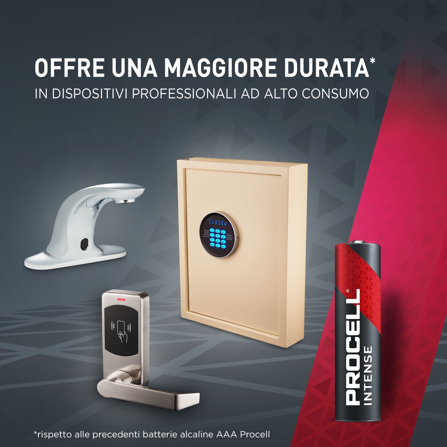 DURACELL MINISTILO PROCELL INTENSE - AAA confezione da 10 batterie