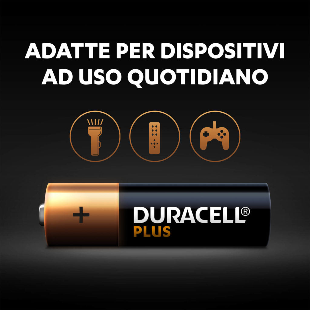DURACELL STILO PLUS POWER - AA blister da 4