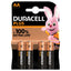 Batterie alcaline Duracell Plus AA stilo blister 4pz confezione 20 dispositivi elettronici
