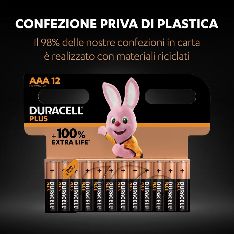 DURACELL MINISTILO PLUS POWER - AAA blister da 4 (10PZ)