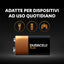 DURACELL 9 VOLT PLUS POWER blister da 1 (10PZ)