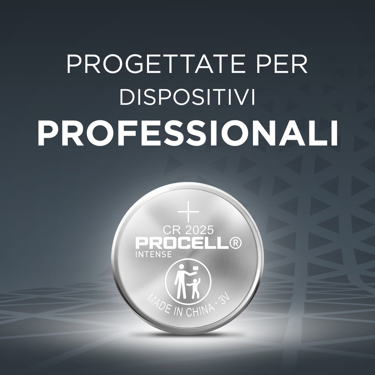 DURACELL 2025 PROCELL INTENSE - 3 VOLT blister da 5 batterie