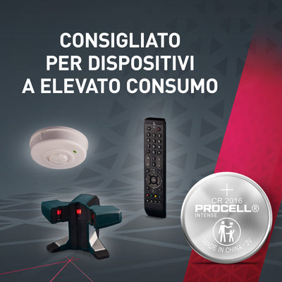 DURACELL 2016 PROCELL INTENSE - 3 VOLT blister da 5 batterie