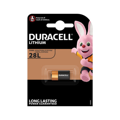 BATTERIA SPECIALISTICA DURACELL LITIO AD ALTA POTENZA 6V - 28L