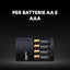 CARICABATTERIE DURACELL VALUE CHARGER CEF14 - RICARICA IN 4 ORE - INCLUSE 2 BATTERIE RICARICABILI AA e 2 AAA
